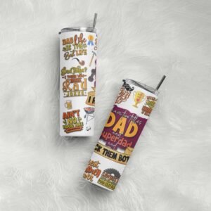 Super Dad Stainless Steel Tumbler - Image 8