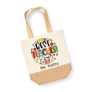 Personalised Teacher Tote Bag - Image 8