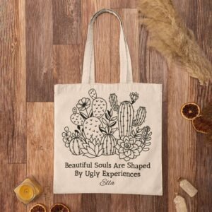 Custom Cactus Tote Bag - Image 10