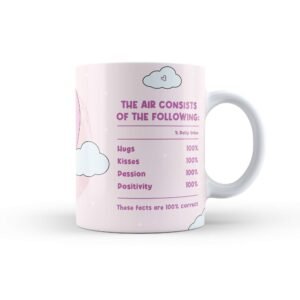 Personalised 'Love is in the Air' Valentine Mug - Image 8