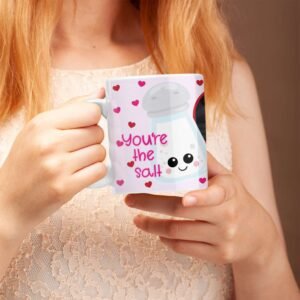 Personalised 'You are the Salt to My Pepper' Ceramic Mug - Image 7