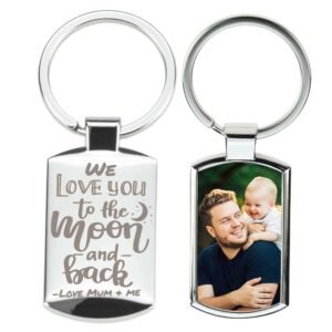 Custom Photo Keyring - Image 1