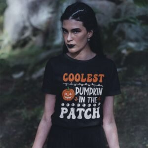 Halloween Crew Neck Artwork Kids T-Shirt - Image 4