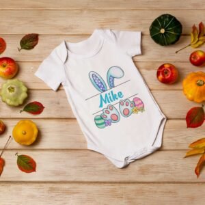 Custom Easter Baby Bodysuit - Image 4