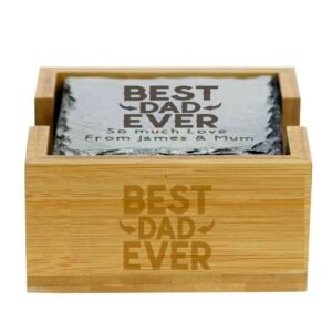 6-Pack Rock Coasters For Dad, Granddad, Uncle, or Brother - Image 9