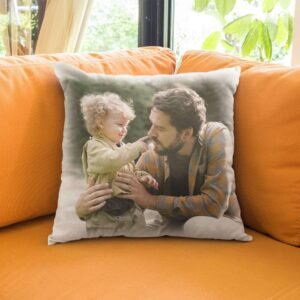 Personalised Photo Cushion Cover For Father's Day Gift - Image 5