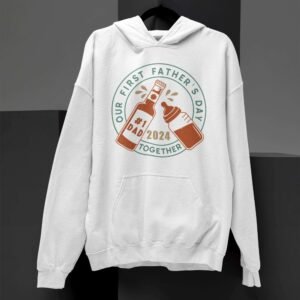 1st Father's Day 2024 Hoodie - Image 9