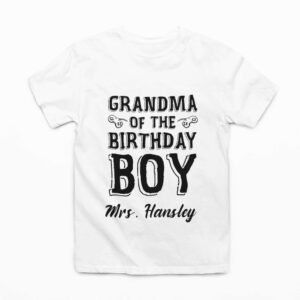 Birthday Boy's Grandma Tee - Image 3