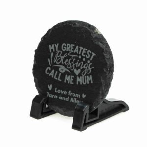 Custom Slate Coaster For Mom - Image 6