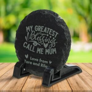 Custom Slate Coaster For Mom - Image 4