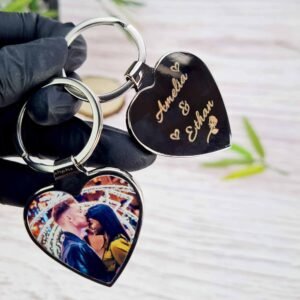 Personalised Heart Keyring - Image 9