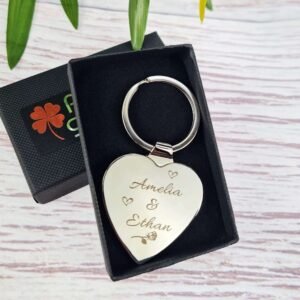 Personalised Heart Keyring - Image 10