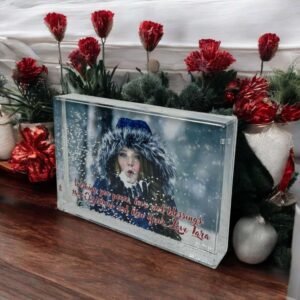 Custom Glitter Acrylic Photo Frame - Image 3