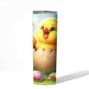 Personalised Easter Chick Tumbler for Kids - Image 3