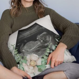 Personalised Ultrasound Scan Picture Cushion Cover - Image 5