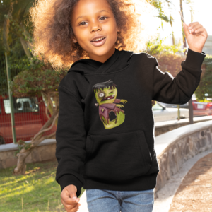 Personalised Halloween Themed Kids Hoodie - Image 7