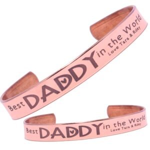 Engraved Copper Bracelet for Men - Image 6