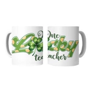 Customised Teacher Mug for St. Patrick's Day - Image 3