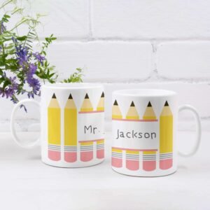 Personalized Ceramic Teacher Appreciation Mug - Image 3