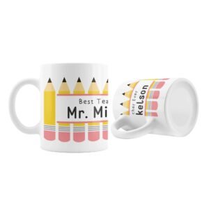 Personalized Ceramic Teacher Appreciation Mug - Image 6