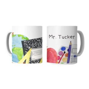 Personalized Ceramic Teacher Appreciation Mug - Image 8