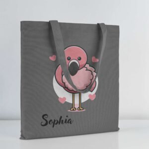 Personalised Cotton Tote Bag for Your Kid, Featuring Adorable Animal Figure - Image 5