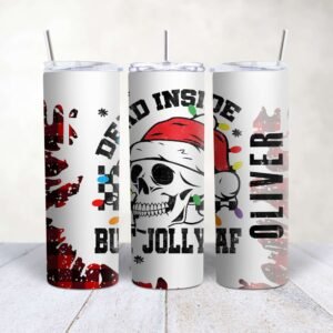 Personalised Christmas Tumbler - Image 8