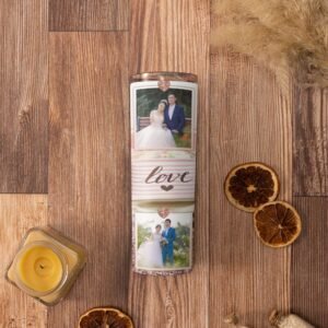 Personalised Rose Gold Skinny Tumbler - Image 6