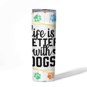 Personalised Dog Lover's Tumbler - Image 3
