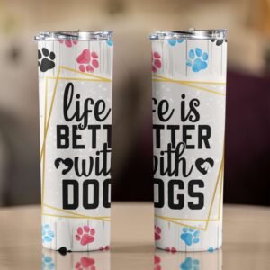 Personalised Dog Lover's Tumbler - Image 10
