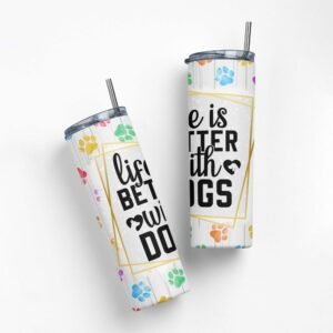 Personalised Dog Lover's Tumbler - Image 12