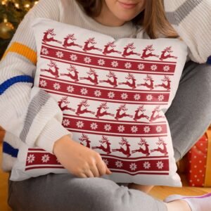 3-Pack Custom Satin Christmas Cushion Cover - Image 10