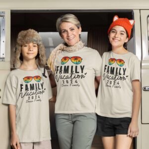 Personalised Family Vacation T-Shirt - Image 7