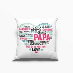 Father's Day Personalised Satin Cushion Covers - Image 3
