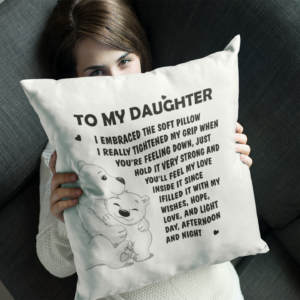 Custom Cushion Cover For Daughter - Image 3